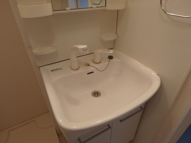 カリスの洗面所|カリス（倉敷市連島町連島）賃貸マンション　洗面台