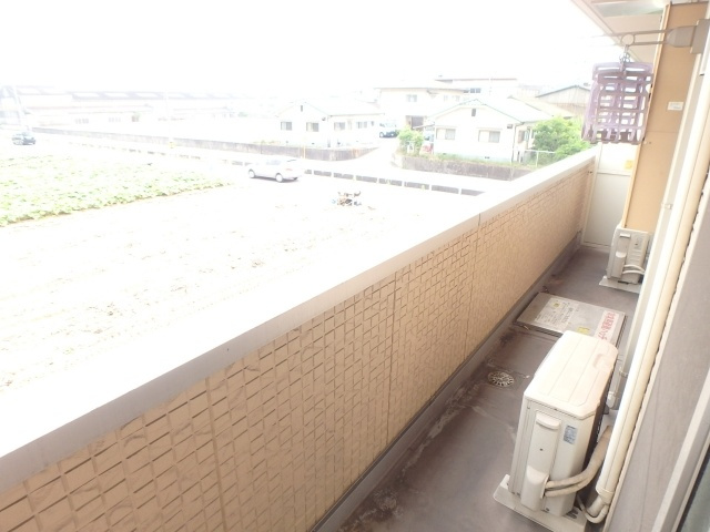 カリスのバルコニー|カリス（倉敷市連島町連島）賃貸マンション