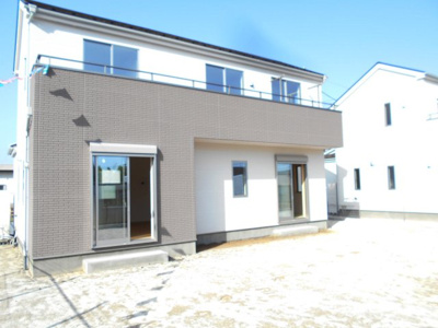 【外観】 | 幸手　上高野　全3棟　2号棟　116坪 | 土地広々110坪シリーズ。です。