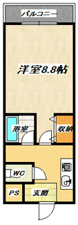 【間取り】 | カサコモーダ東野