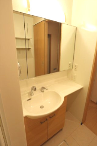 セントラルタウンコート　A棟の独立洗面台