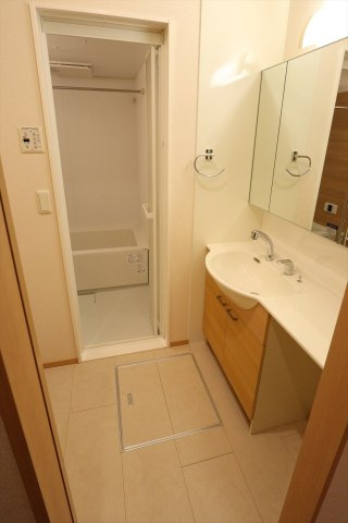 セントラルタウンコート　A棟の洗面所