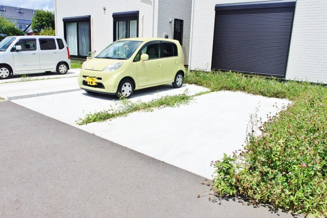 茂原市長尾貸家A棟の駐車場