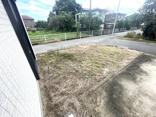 茂原市長尾貸家A棟の庭