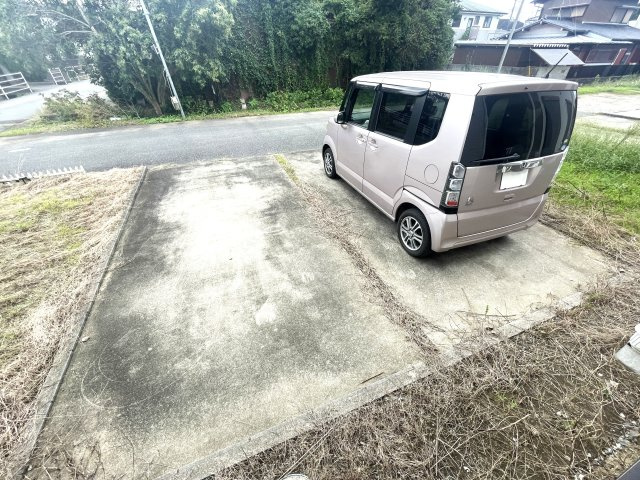 茂原市長尾貸家A棟の駐車場