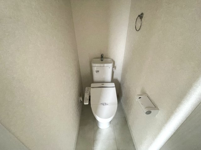 茂原市長尾貸家A棟のトイレ