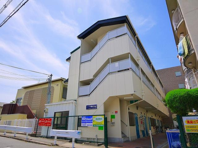 第2岡田マンションの外観|キレイな外観です。