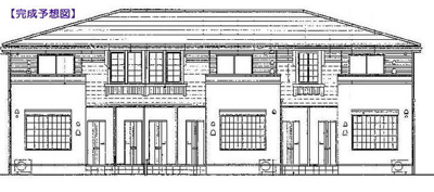 【外観パース】 | エタニティー　Ⅴ