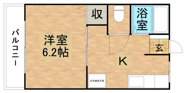 【間取り】 | マロンハイツＡ