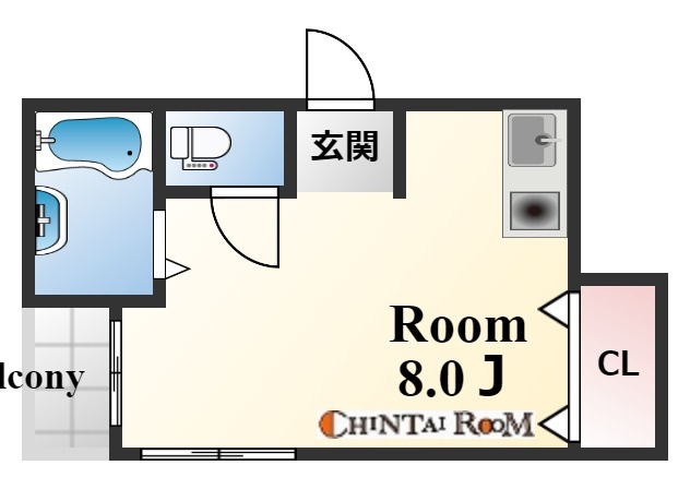 メゾンＴＡＫＡＴＡの間取り
