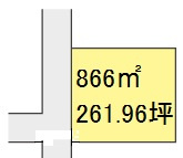 和歌山市布施屋・土地・56422の区画図
