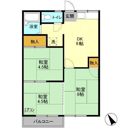 Tレジデンスシーの間取り