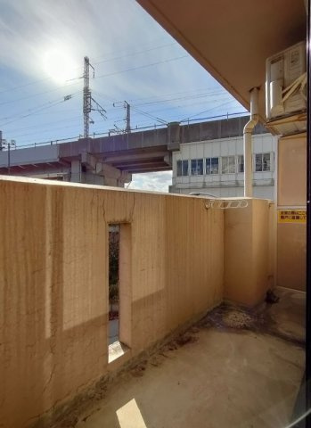 カサ・ポジートのバルコニー