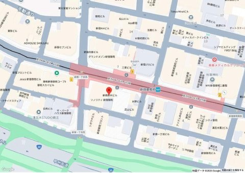 新宿鈴木ビルの地図