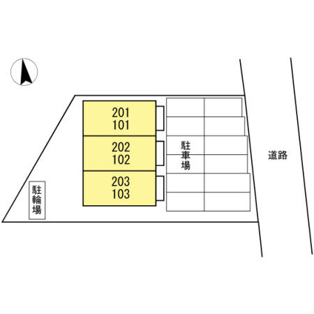 Nオーサのその他共用部分|区画図