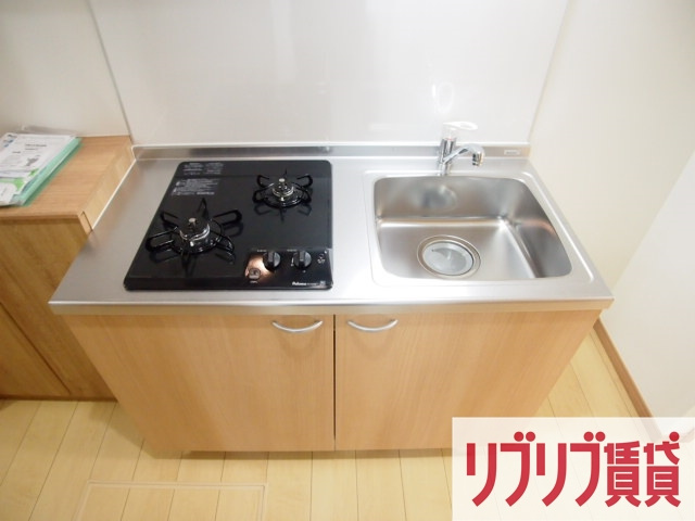 フラットテラスのキッチン