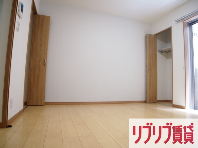 フラットテラスの居間・リビング