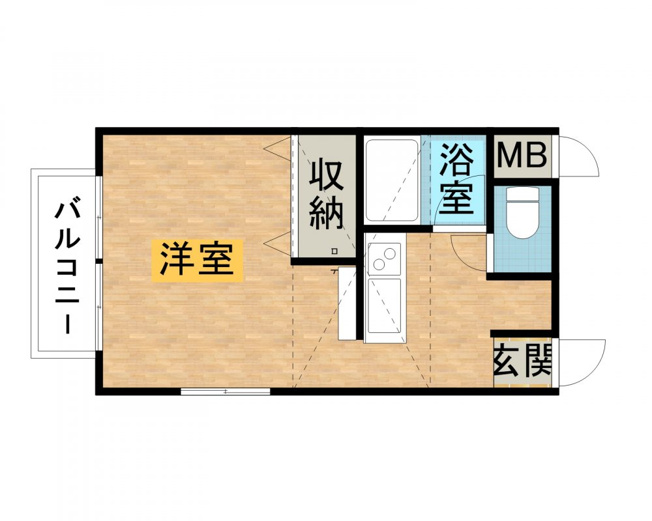 【間取り】 | コーポセゾンⅢ