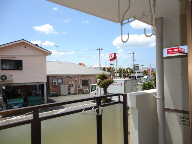 サンポート池上のバルコニー