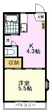 【間取り】 | グリーンフラット