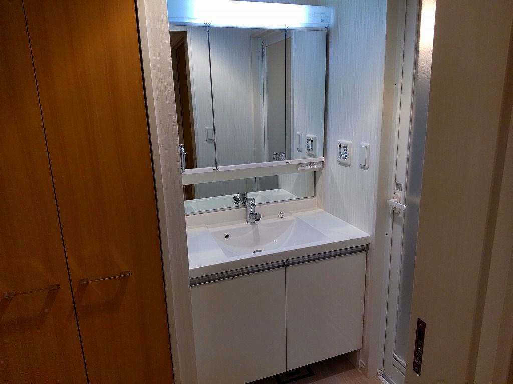 天神プレイスウエストの独立洗面台|天神プレイス ウエスト（2LDK）　独立洗面台