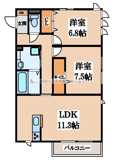 【間取り】 | ヴェルデュール