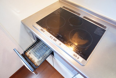 【その他共用部分】 | エルビエント | グリル付き三口ガスコンロ