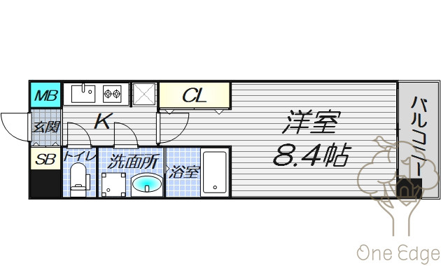 サムティ福島NORTHの間取り