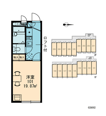 【区画図】 | メルシーⅠ
