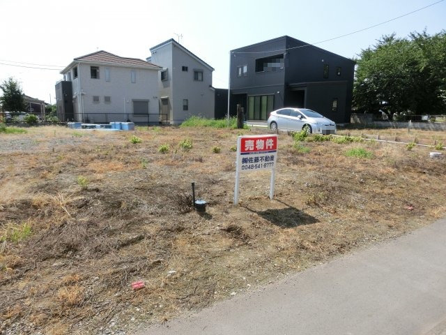 鴻巣市三ツ木の売地の外観