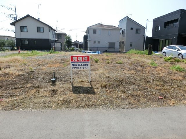 鴻巣市三ツ木の売地の外観