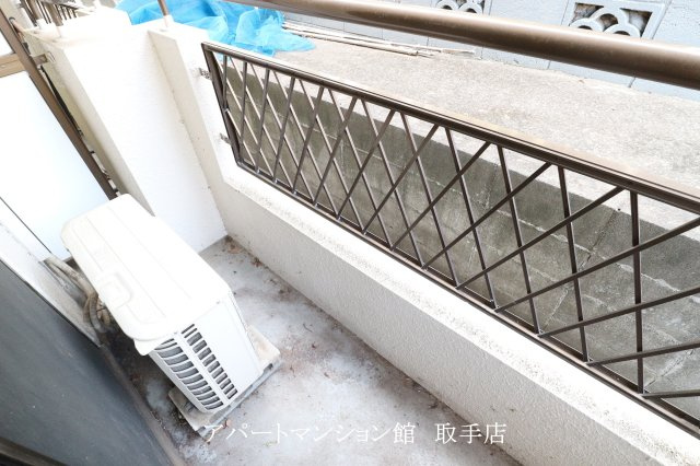 ラフォーレ白山のバルコニー