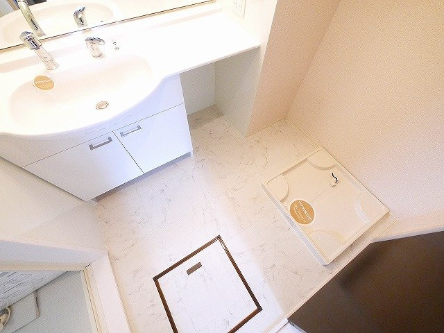 calme villageさいおんじの設備|コンパクトで使いやすい洗面所