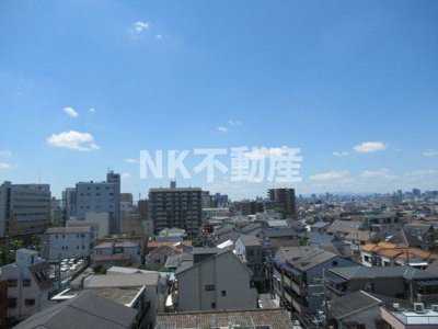 【展望】 | メルシィ2000(河内小阪賃貸） | 眺望です