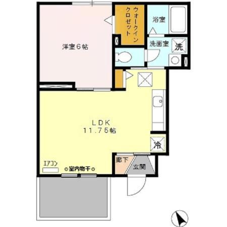 コンフォートの間取り