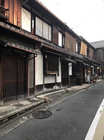 清水五条の外観|京都の町並み・雰囲気を感じることが出来ます。