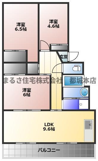 NJ北原の間取り