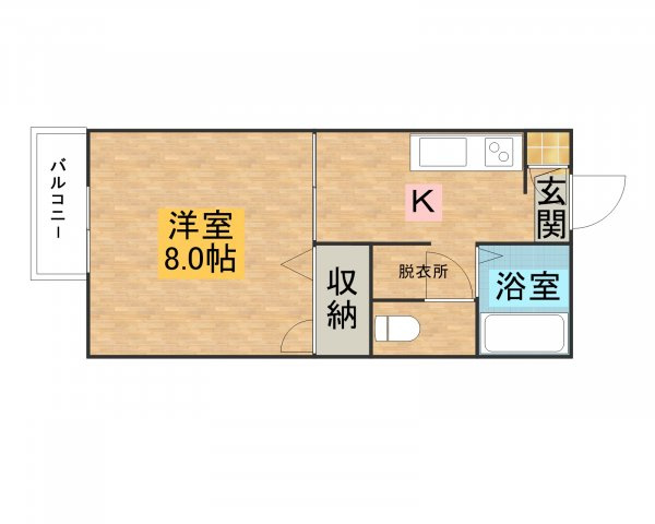 【間取り】 | フォーブル元町Ｂ