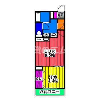 【間取り】 | Ｂｒａｎｃｈｅ平尾Ⅱ | Ｂｒａｎｃｈｅ平尾Ⅱの間取り
