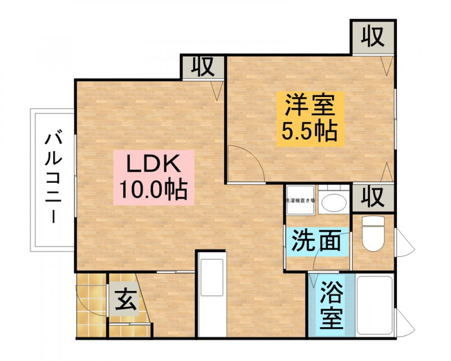 【間取り】 | アネシスＣ
