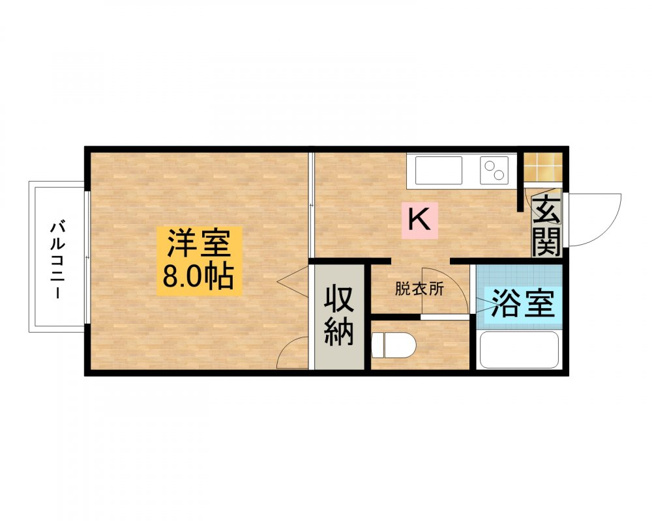 【間取り】 | フォーブルセントラルＡ