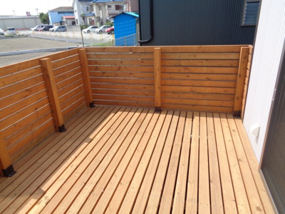 【その他】 | メゾンエイミック　 | お洒落なウッドテラス