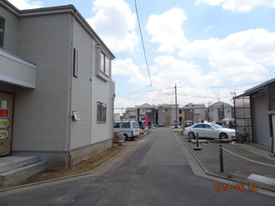 【前面道路含む現地写真】 | 現地見学会さいたま市緑区三室　敷地広々42坪～45坪の地震に強い新築分譲住宅全3棟・残1棟 | 前面道路含む現地写真です