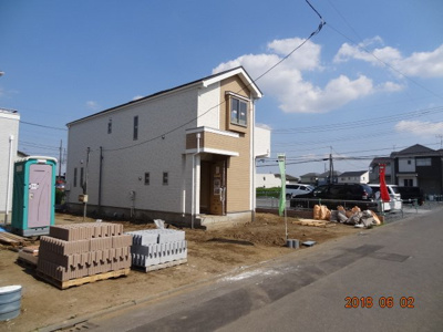 【前面道路含む現地写真】 | 現地見学会さいたま市緑区三室　敷地広々42坪～45坪の地震に強い新築分譲住宅全3棟・残1棟 | 前面道路含む現地写真です