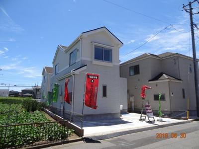 【前面道路含む現地写真】 | 現地見学会さいたま市緑区三室　敷地広々42坪～45坪の地震に強い新築分譲住宅全3棟・残1棟 | 前面道路含む現地写真です
