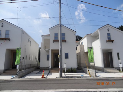 【前面道路含む現地写真】 | さいたま市緑区三室　 新築デザイン住宅全3棟　残1棟 | 前面道路含む現地写真です