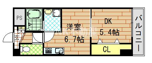 【間取り】 | social village(ソシアル　ヴィレッジ）（荒本賃貸） | 間取りです