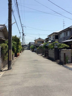 【前面道路含む現地写真】