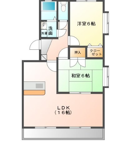  サンライズ２１の間取り