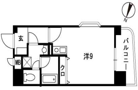 ファミーユ警固の間取り